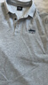 JEEP SPIRIT吉普T恤男夏季短袖男士polo打底衫翻领商务休闲衣服 花灰色 M 实拍图