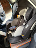 初婴贝儿童安全座椅汽车用0-4-12岁婴儿宝宝车载可坐可躺i-Size通风加热 豪华版黑+175°躺+支撑腿+遮阳棚 实拍图