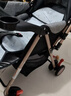 豪威 婴儿推车可坐可躺双向超轻便折叠伞车宝宝0-3岁手推车小孩儿童车 麻卡其+至尊款+一键折叠+全功能 实拍图