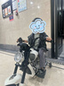 凤凰（Phoenix）儿童电动摩托车儿童电动车两轮车男女小孩复古哈雷玩具车可坐大人 雅致白-高配丨24V电瓶/无刷电机/充气轮胎/续航30公里 实拍图