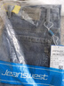 真维斯（Jeanswest）王一博代言牛仔裤男秋冬新款天丝舒适修身直筒高端潮牌休闲裤子男 蓝灰【天丝厚款】 34 码(2尺7) 【建议150-160斤】 实拍图