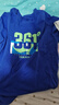 361°童装儿童短袖2026夏季男童短袖t恤男大童夏季短袖上衣 蓝 175 实拍图