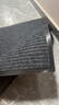 先邦入户门地垫大门口进户门进门垫子电梯厨房防滑垫脚垫pvc可裁剪 灰色-有压边 80*120cm 实拍图