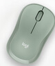 罗技（Logitech）M221 轻音鼠标 无线鼠标 办公鼠标 对称鼠标 带无线微型接收器 薄荷绿 实拍图