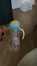 贝亲（Pigeon）自然成长翻盖直饮吸管 大童奶瓶330ml 马戏团 18月+ AA279 实拍图