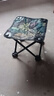 爆品椅子板凳小椅子户外钓椅马扎钓鱼便捷多功能超轻四角凳子马扎 户外小马扎-枫叶蓝色(活动) 实拍图