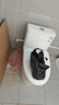 九牧（JOMOO）马桶 家用虹吸式马桶大冲力节水坐便器 防臭瞬冲 易洁抗菌马桶 易洁无棱-双旋暴风冲11396-305坑 实拍图