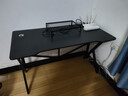 奥伦福特  电脑桌台式家用电竞游戏桌办公书桌简约书房写字桌子 碳纤维纹路单桌-120*60 升级款电竞桌 实拍图