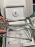 Glasslock保鲜盒电动抽真空饭盒耐高温钢化玻璃密封冰箱冷冻收纳盒 2件套 实拍图