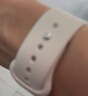 Apple/苹果 Watch Series 10 智能手表GPS款42毫米玫瑰金色铝金属表壳淡桃粉色运动型表带S/M MX1R3CH/B 实拍图