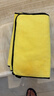 美家日记抹布 黄灰双面抹布75*35cm*2条洗车毛巾擦车抹布吸水纤维绒清洁巾 实拍图