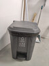 天枢垃圾桶大号100升大容量商用酒店物业室外户外环卫分类带盖带轮果皮箱黑色其他垃圾 实拍图