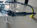 霍尼韦尔（Honeywell）防冲击骑行防飞溅高透光防雾可调节护目镜防风平镜防护眼镜 实拍图