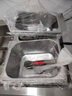 猎钢狼快餐保温台商用不锈钢保温汤池电热食堂打菜热菜售饭台快餐保温车 4格8盆A（特厚款）带盆带盖 实拍图