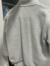 优衣库童装男童女童摇粒绒拉链茄克长袖外套夹克秋冬新款478141 02 浅灰色 110 实拍图