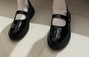 回力儿童鞋女孩小皮鞋玛丽珍鞋女童单鞋 WZ(JS)-027401 黑色 33码 实拍图
