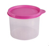 特百惠（Tupperware）干货收纳圆罐600ml保鲜盒圆形零食储藏盒水果保鲜盒随机色 随机色1个600ml 实拍图