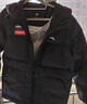 安踏儿童羽绒服男童装25年冬户外三防雪壳热返IV保暖防风加厚上衣外套 【热返IV雪壳】深夜蓝/满印-8 绒子含量85% 140 充绒量120g 实拍图