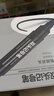 得力（deli）大双头粗头物流快递记号笔1.5mm/5.7mm 办公签字学生文具教学会议笔马克笔 10支/盒 黑色 S555 实拍图