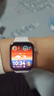 华为HUAWEI WATCH FIT 4 悦动白氟橡胶表带 华为运动智能手表超轻薄大屏潮流运动蓝牙通话睡眠监测fit4 实拍图