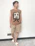 雪茜曼睡衣男纯棉夏季背心无袖男士家居服青少年运动休闲大码可外穿套装 实拍图