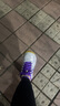 YONEX尤尼克斯羽毛球鞋yy女款训练透气缓震SHB101CR 白紫37 实拍图