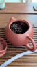 京东京造 宜兴紫砂壶手工【原矿紫泥】煮茶泡茶壶茶具 西施壶210ml礼盒装 实拍图