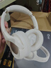iKF King S 2.0【APP多档降噪】主动降噪头戴式耳机 金标无线蓝牙耳机带麦克风游戏fps电竞有线电脑 升级2.0进阶版-云岩白-Hires金标 标配  支持APP 实拍图