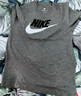 耐克(NIKE)男短袖T恤 纯棉 运动休闲 经典简约AR5005-063调暗灰L 实拍图