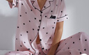 mybody商场同款睡衣女凉感丝滑可爱薄款可外穿家居服 短袖短裤-粉色 M 晒单实拍图