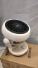 【官网直营正品】电风扇家用德国原装品质小型冷暖两用神器办公室冷风摇头节能电暖器学生宿舍静音 (象牙白【三秒速热-变频省电】不能左右摇头) 实拍图