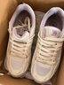 骆驼（CAMEL）情侣穿搭漫游运动慢跑鞋男小红书同款四季密网复古运动跑步鞋女 7014-1，奶白/椰灰色，女 （四季密网） 37 实拍图