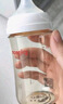 贝亲（Pigeon）新生婴儿 防胀气宽口径PPSU奶瓶 240ml AA192 L号 6个月+ 实拍图