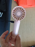 暴走迪士尼手持小风扇懒人usb便携轻音随身可充电3档大风力户外办公室学生桌面支架风扇 米妮粉 实拍图