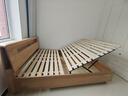 源氏木语精选实木床现代简约橡木储物箱体床北欧卧室家具双人床 橡木原木色离地款床1.5*2m+J100床垫 实拍图