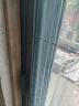 聚佩清门沙帘 家用 防蚊折叠铝合金隐形纱窗门免打孔推拉式伸缩推拉沙门 （加厚铝合金）灰色+纯色纱网 实拍图