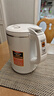 象印（ZO JIRUSHI）电热水壶家用 快速沸腾1300W大功率 1L容量  CK-AWH10C-WA 白 实拍图