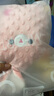 澳贝（auby）婴幼儿玩具豆豆绒小兔子毛绒安抚玩偶可入口水巾哄睡+牙胶啃咬 实拍图