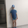 李宁（LI-NING）儿童泳衣男孩中大童游泳衣青少年分体泳衣泳镜泳帽套装34-67蓝140 实拍图