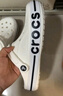crocs卡骆驰贝雅卡骆班|205089 白/深蓝-126 36/37(220mm)  实拍图