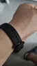 十闪 华为手环8表带手环band10/9/8NFC标准版腕带通用智能运动华为手环硅胶8/9/10代表带 幻夜黑 实拍图