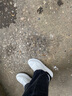 H8小白鞋2025新款秋季百搭莆田鞋子情侣男女内增高厚底休闲运动板鞋 白色-黑皮尾（礼盒装） 42 男码 实拍图