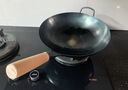 陳枝記铁锅炒锅陈枝记无涂层健康炒菜锅家用商用熟铁圆底不粘锅燃已开锅 33cm有耳单锅+锅铲+锅盖 实拍图