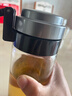 希诺（HEENOOR）单层玻璃杯男女士大容量提环便携户外防漏耐热茶杯过滤泡茶水杯子 提环便携（带滤网） 695ml 实拍图
