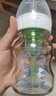 布朗博士玻璃奶瓶 0-3月新生婴儿防胀气防呛 宽口径奶瓶270ml 双兔 实拍图