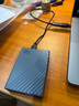 西部数据（WD）6TB 移动硬盘 兼容type-c My Passport随行版2.5英寸 灰 机械硬盘 笔记本电脑外接 大容量加密存储 实拍图