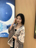 CRANTA KOMEIA官网围巾女长披肩2025新款围脖女空调保暖加厚韩版生日礼物送女友 青鸟蓝 高级感ck风送女朋友老婆实用高档 实拍图