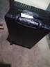 掌金者行李箱男大容量皮箱登机出差万向轮铝框拉杆箱高颜值密码箱旅行箱 经典防刮【钢琴黑】 拉链 24英寸 单人中长途 实拍图