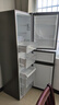 海尔（Haier）217升三门宿舍租房家用小冰箱小型抗菌净味风冷无霜一级能效节能BCD-217WGHC3E9S9家电国家补贴20% 实拍图