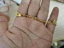 周六福（ZLF）  黄金手链女手链心连心金手链婚嫁黄金饰品 计价 16+3cm尾链 - 3.04g 足金 实拍图